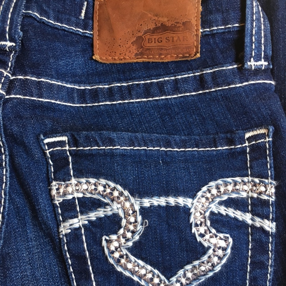Big Star Remy Jeans Size 24 Long - Picture 5 of 8